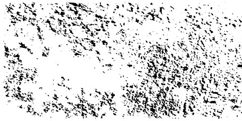 old grain cracked damage wall concrete damage sketch antique surface grunge urban rusty wall texture. dirty splat black spot and white background.	