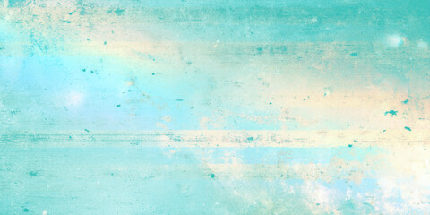 A textured turquoise surface with subtle distressed grunge effects, Blue grunge abstract background with rough distressed texture, scratched surface, vintage artistic grunge.