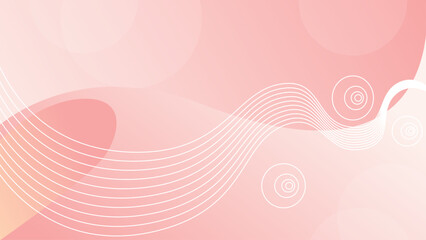 A harmonious abstract pink wave background with soft gradients and flowing liquid patterns, suitable for modern presentations and web design.