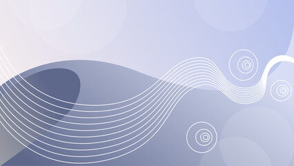Minimalist abstract blue wave background with smooth curves and flowing lines, ideal for branding, wallpaper, and digital media designs.
