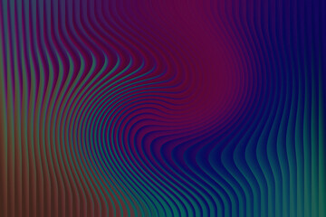 Abstract swirling lines with a vibrant gradient of purple, blue, and green