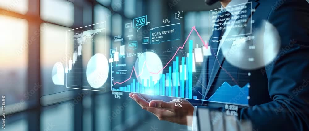 Poster showcase revenue generating tariffs with visuals displaying fiscal charts robust government revenue 