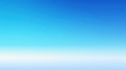 Obraz premium Soft blue gradient sky