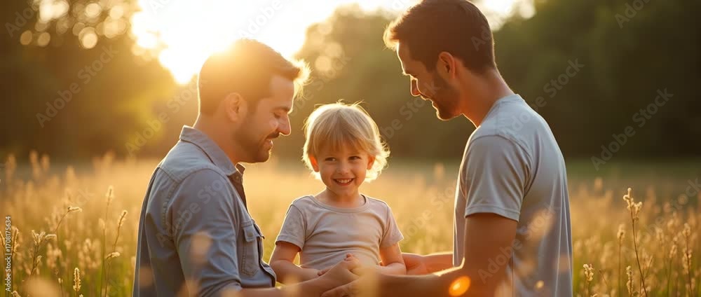 Poster outdoor father day portrait session captures dynamic father and child duo in natural environments wi