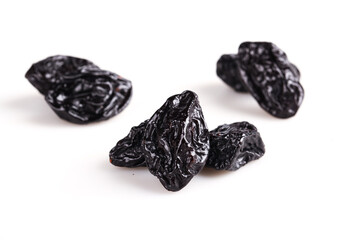 Xinjiang Air-Dried Prunes Preserves - Traditional Chinese Dried Fruit on White Background