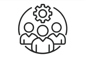 Linear vector cartoon illustration of smartphone communication icon, tech connectivity symbol, digital device, transparent background, modern gadget, wireless network concept, ordered set