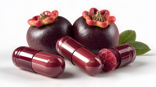 Mangosteen Extract &ndash; contains xanthones, strong antioxidants.