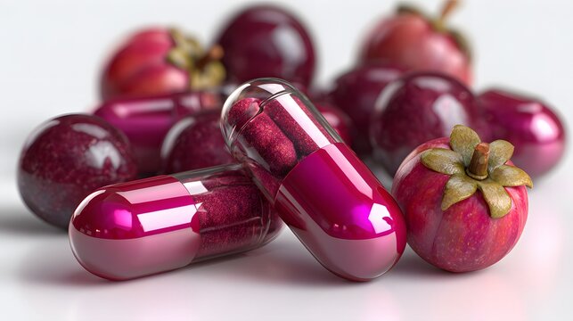 Mangosteen Extract &ndash; contains xanthones, strong antioxidants.