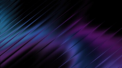 Dark Abstract Background With Diagonal Ripples And Blue Purple Gradient With Black image photo