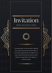 Invitation Background Template