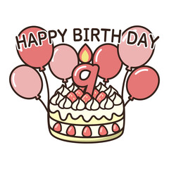 誕生日ケーキ