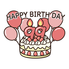 誕生日ケーキ
