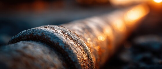 New community water supply local crew's pipe system installation in urban area