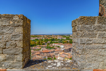 Fototapeta premium Cité médiévale de Carcassonne, Département de l’Aude, Occitanie, France, Europe
