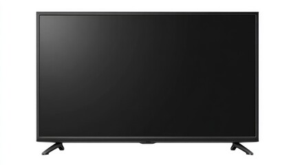 Flat-screen black television