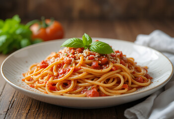 Pasta with Tomato Sauce