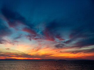Sonnenuntergang am Meer