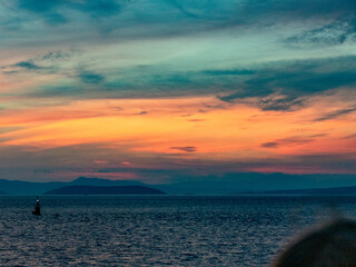 Sonnenuntergang am Meer