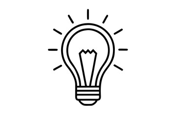 light bulb vector illustration