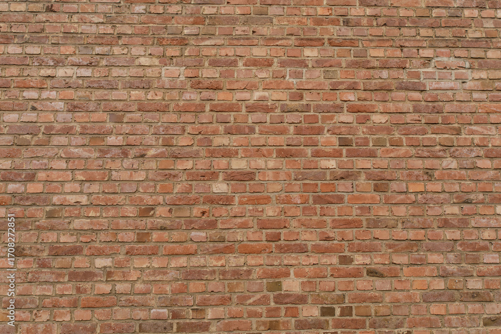 Poster high-resolution image of a red brick wall, perfect for backgrounds and textures. ideal for design pr