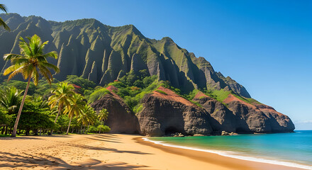 Secluded Tropical Beach Cove