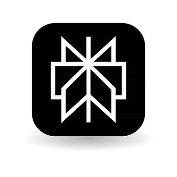 perplexity logo with shadow.