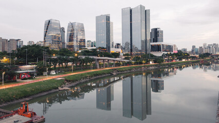 Fototapeta premium Details of a big city.