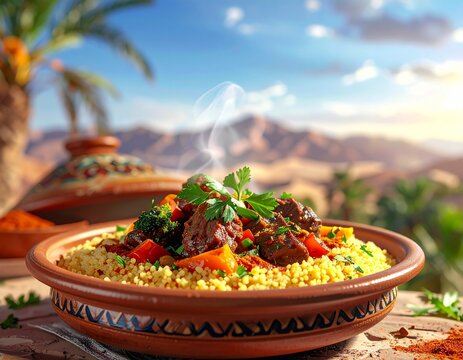 Spiced Couscous Dish