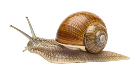 Isolated Snail