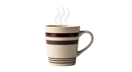 Isolated Coffee Mug with Steam