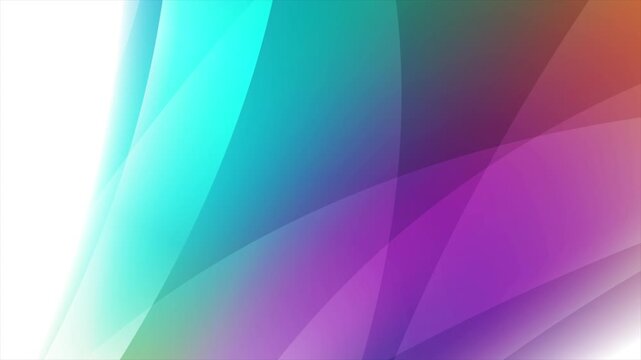 Abstract colorful glossy gradient waves futuristic background. Seamless looping glowing retro smooth wavy motion design. Video animation Ultra HD 4K 3840x2160 - Powered by Adobe