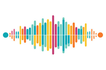 Abstract Gradient Light Waves Background – Vibrant Neon Colors with Vertical Lines