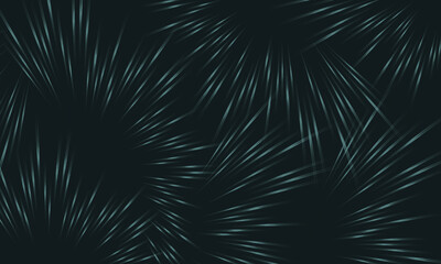 Abstract neon green light burst on dark background. modern visual graphic.