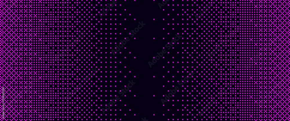 Poster pink halftone gradient texture. pixelated 8-bit dotted dither pattern. retro comic pop art style. ab