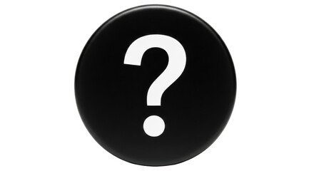 Isolated Question Mark Icon