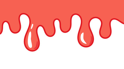 Abstract Pink Slime Dripping on White Background. Playful Slime Splash Isolated. Kawaii Slime Drip Graphic. fluid liquid fun background. fluid liquid background.