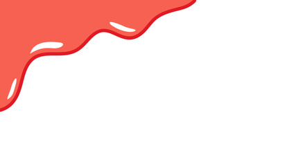 Abstract Pink Slime Dripping on White Background. Playful Slime Splash Isolated. Kawaii Slime Drip Graphic. fluid liquid fun background. fluid liquid background.