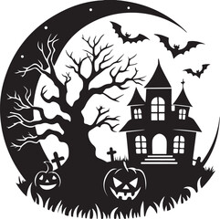 Fototapeta premium haunted house