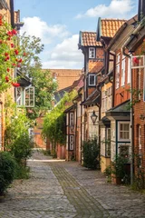 Wonderful medieval alley in historic Lüneburg © mstein