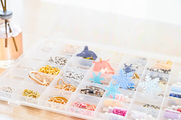 ハンドメイドのパーツ