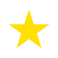 Obraz premium golden star icon