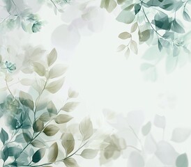 Delicate, light-toned floral & foliage design