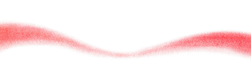 ざらざらとした赤色の波打つブラシテクスチャ