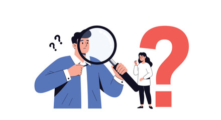 People searching for answers and solutions to complex problems.