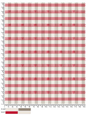 Plaid fabric pattern, blue, brown, cream, seamless for textiles, and for designing clothes, skirts or decorative fabrics. Vector illustration.