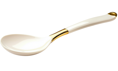 Elegant Serving Spoon Design Kitchen Product Photo Contemporary Style Close-Up View Culinary Art