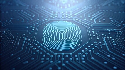Detailed Fingerprint Design Merging with Circuit Board Elements
