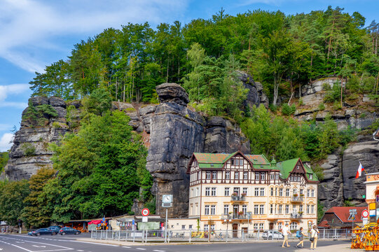 Hrensko (Herrnskretschen) Tschechien, CZ, B&ouml;hmische Schweiz