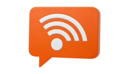 Isolated RSS Feed Icon