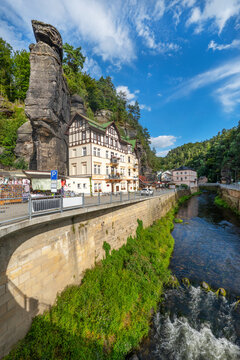 Hrensko (Herrnskretschen) Tschechien, CZ, B&ouml;hmische Schweiz